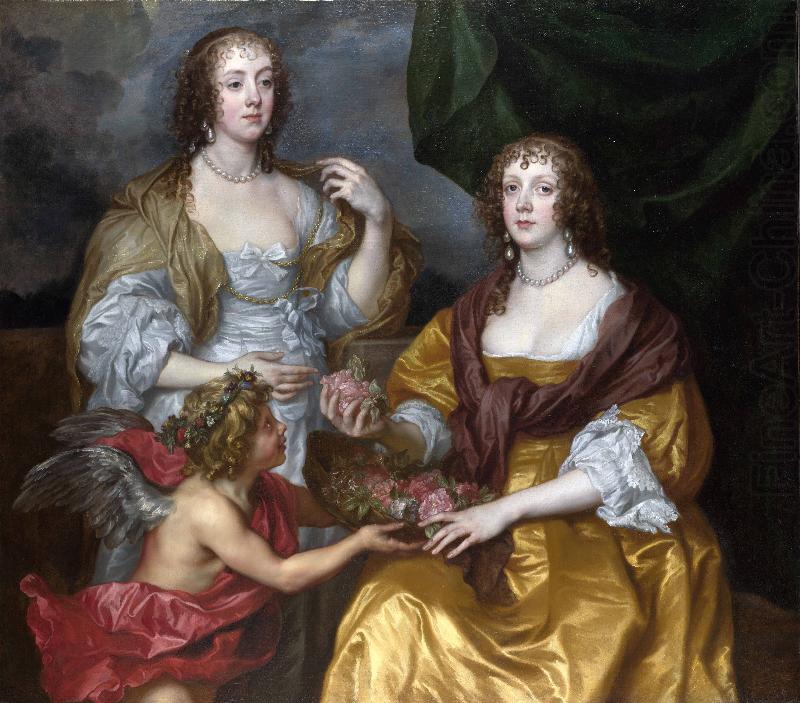 Anthony Van Dyck Lady Elizabeth Thimbelby and her Sister china oil painting image